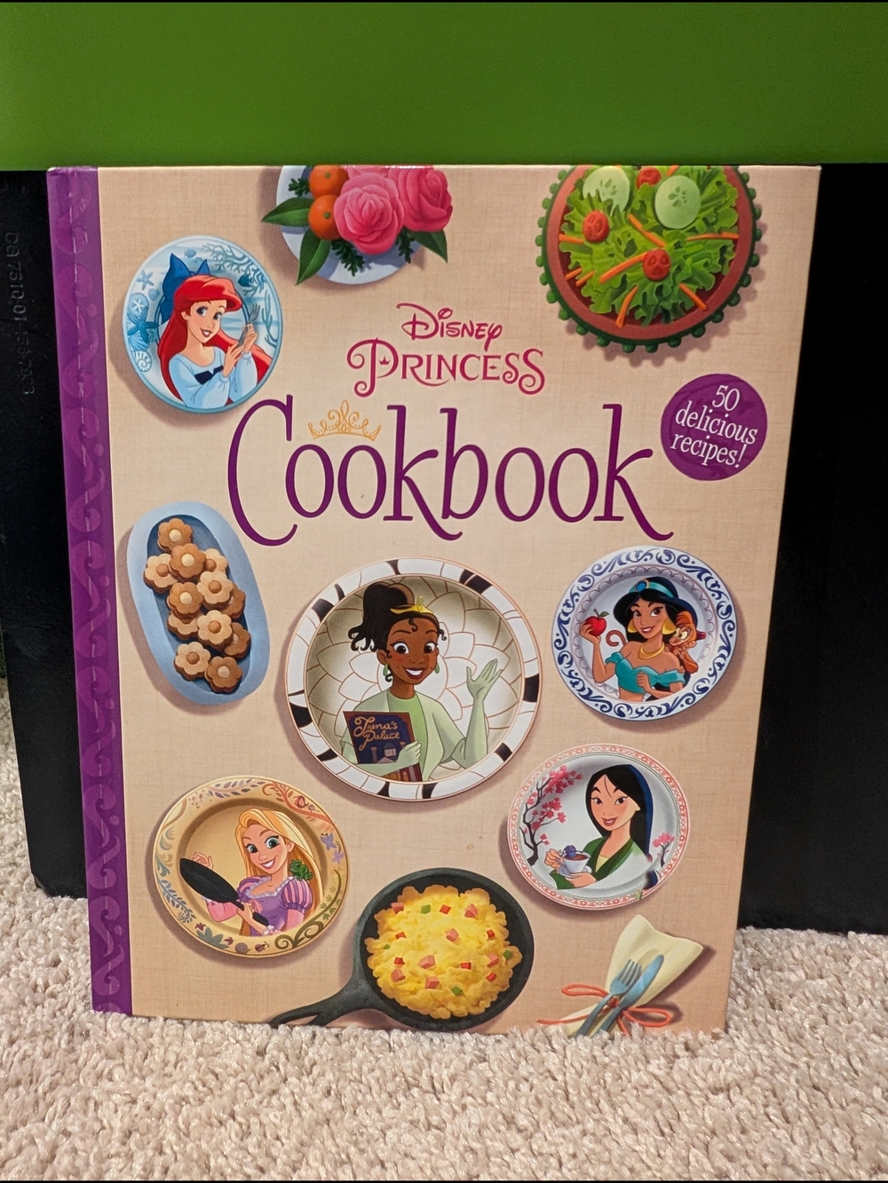 Disney Princess Cookbook - Pink Cover